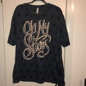 One24 Rags Oh My Stars Tee 2XL